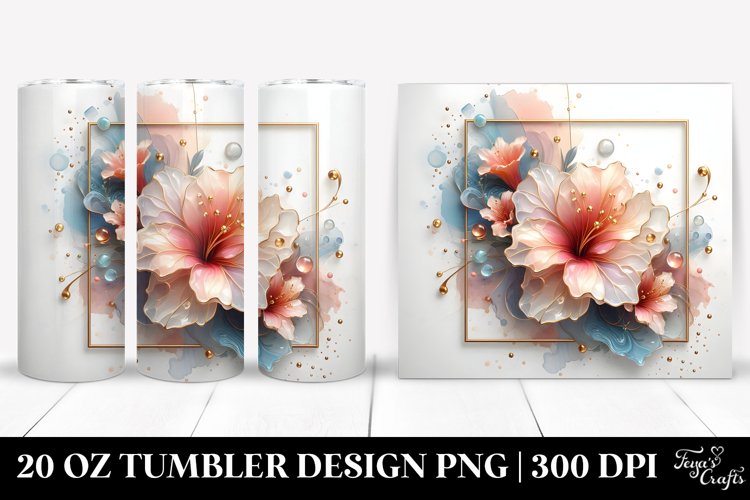 Shiny Azalea | 20 oz Tumbler example image 1