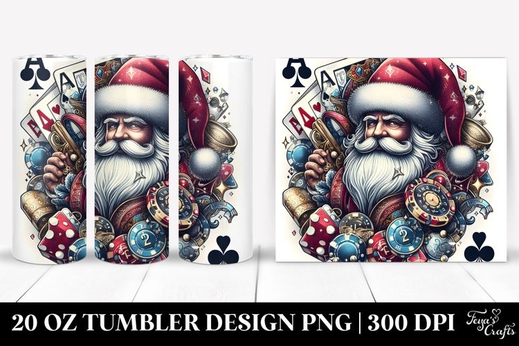 Christmas PNG 20 Oz Tumbler Design