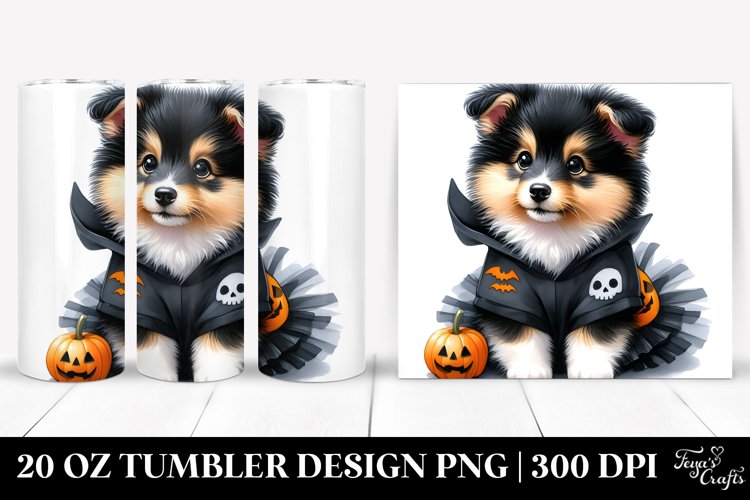 Halloween Shetland Sheepdog example image 1