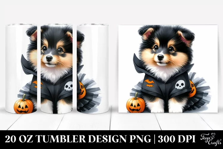 Halloween Shetland Sheepdog