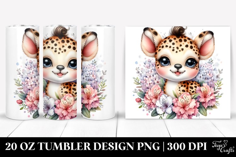 Fresh Eyes,Small Baby Unicrn | 20 Oz Tumbler example image 1