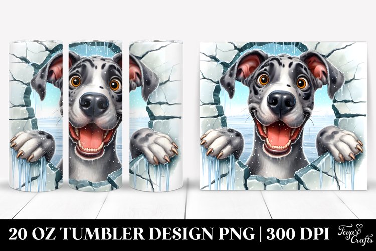 Cute Crazy Looking Furr, Enthusiastic Funny Great Dane | 20