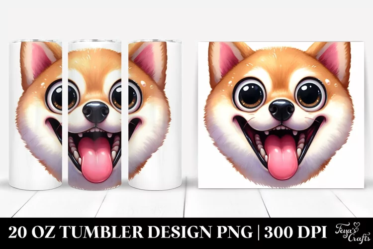 Entertaining Shiba Inu | 20 Oz Tumbler
