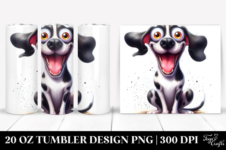 Playful Great Dane | 20 Oz Tumbler example image 1