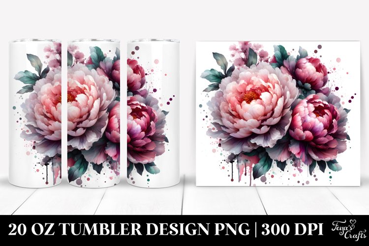 Peonies Clipart Image 6