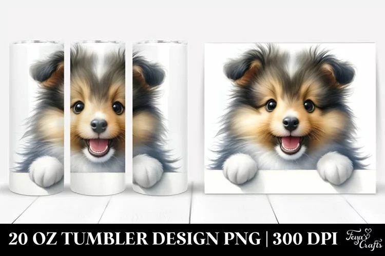Funny Crazy Baby Shetland Sheepdog