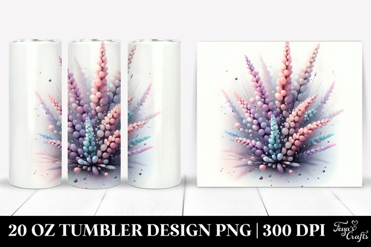 Pastel Watercolor Flower Png Image 10