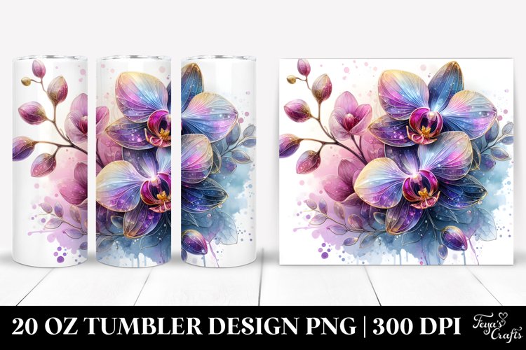 Orchid Clipart Image 16