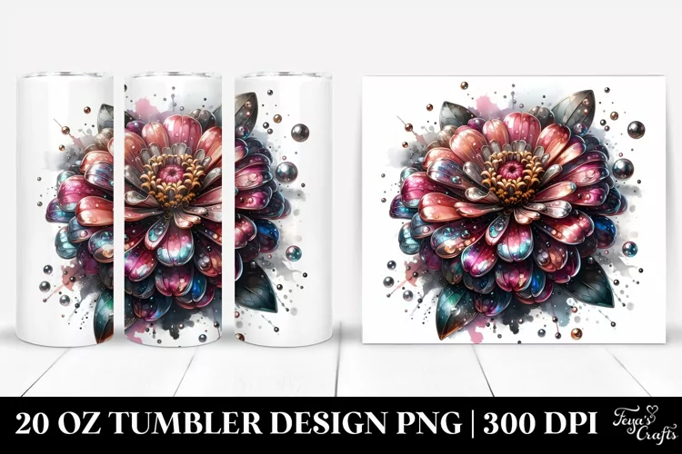 Detailed Shiny Zinnia