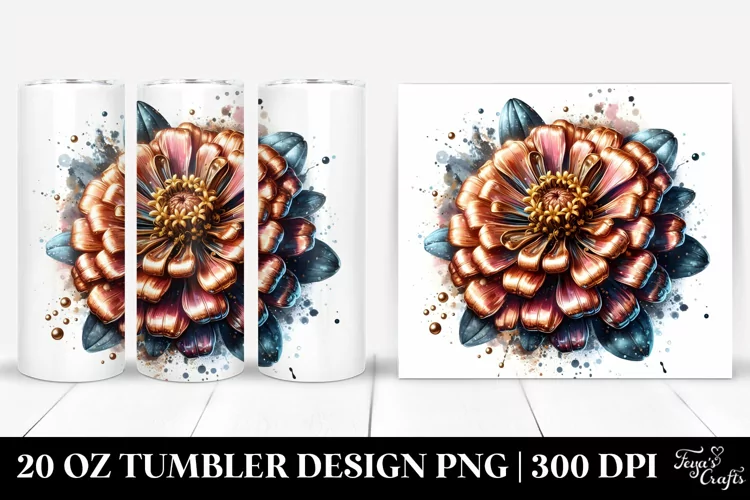 Detailed Shiny Zinnia