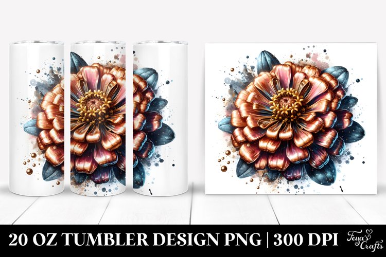 Detailed Shiny Zinnia example image 1