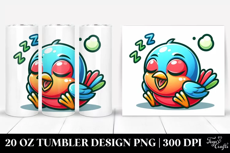 Colorful Baby Thrush | 20 Oz Tumbler