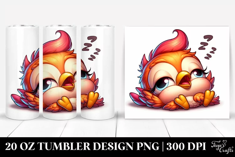 Colorful Baby Thrush | 20 Oz Tumbler