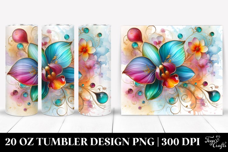 Orchid Clipart Image 15