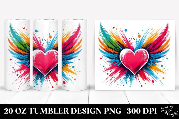 Valentines 20 Oz Tumbler Png