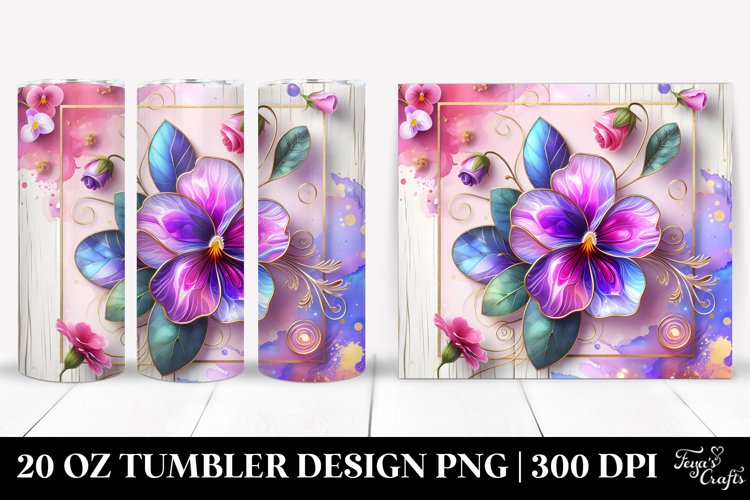 20 Oz Tumbler Sublimation | example image 1