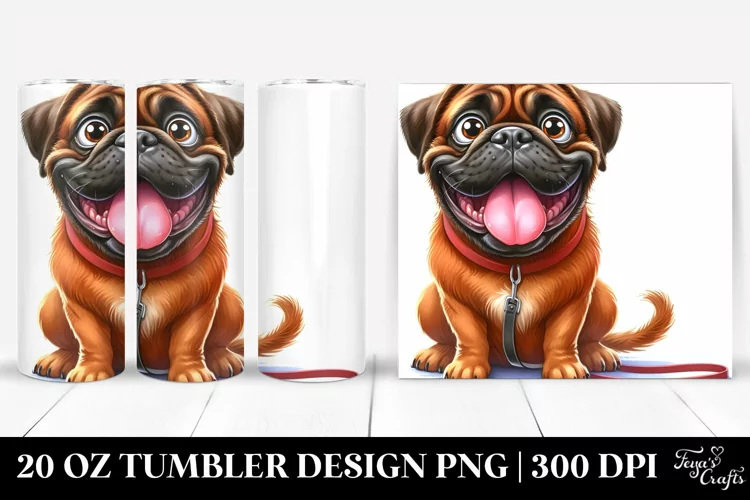 Crazy Looking Funny Bullmastiff | 20 Oz Tumbler