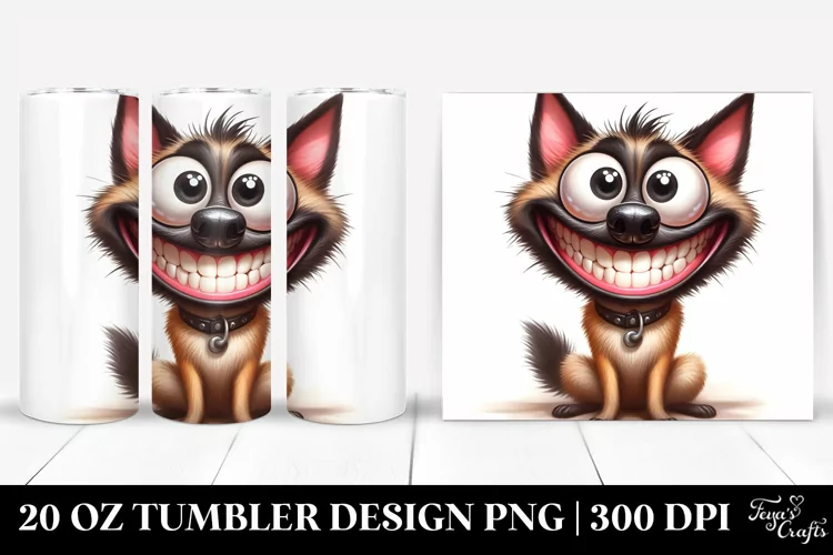Watercolor Malinois Tumbler