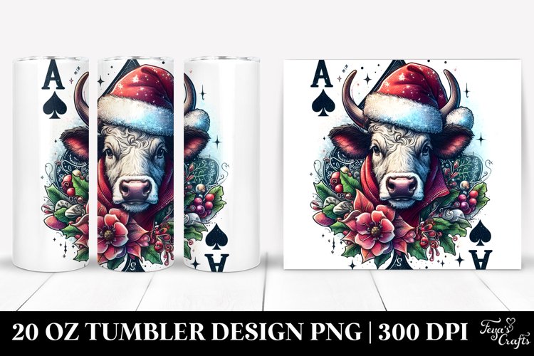 Christmas PNG 20 Oz Tumbler Design