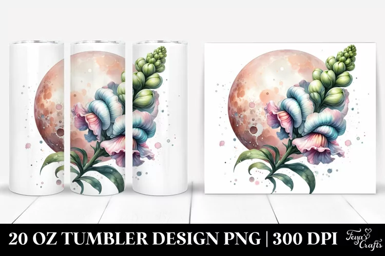 Glossy Snapdragon Tumbler