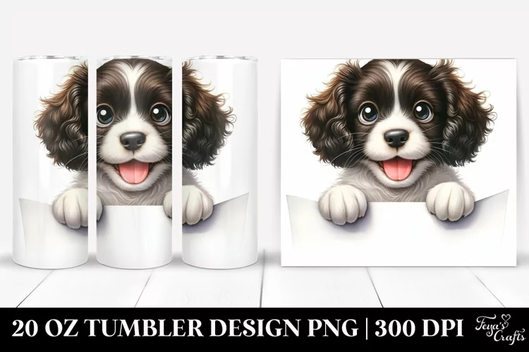 Cute Springer Spaniel Tumbler