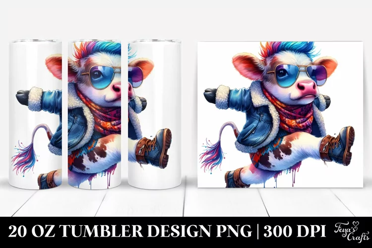 Contempt Baby Cow 20 Oz Tumbler