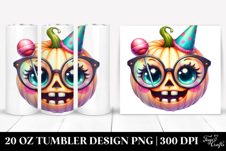 Adorable Pumpkin, 20 Oz Tumbler