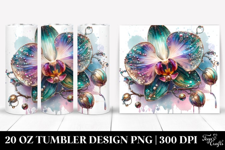 Orchid Clipart Image 12
