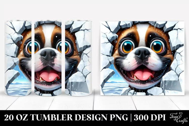 Crazy Looking Boxer Tumbler