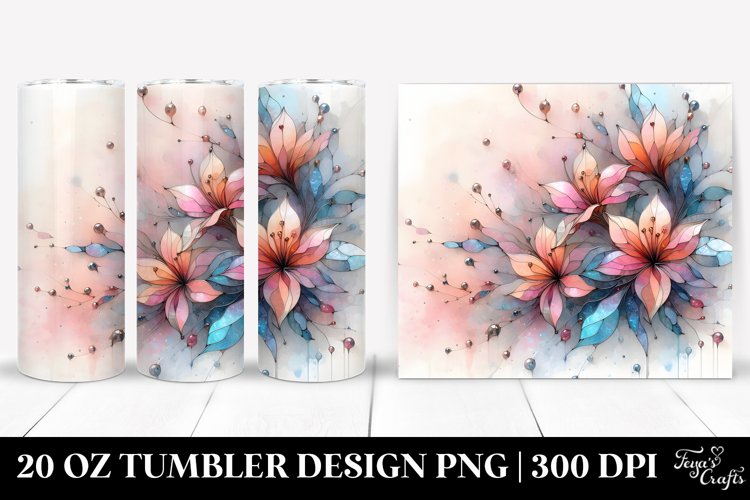 Abstract Azalea made of Material example image 1