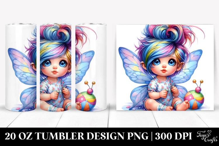 Cute Baby Fairy in Fun Attire example image 1
