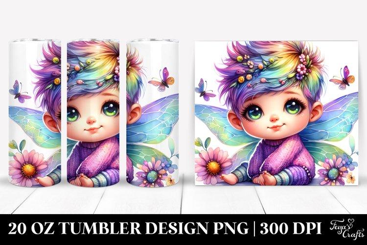 Cute Baby Fairy in Fun Attire example image 1