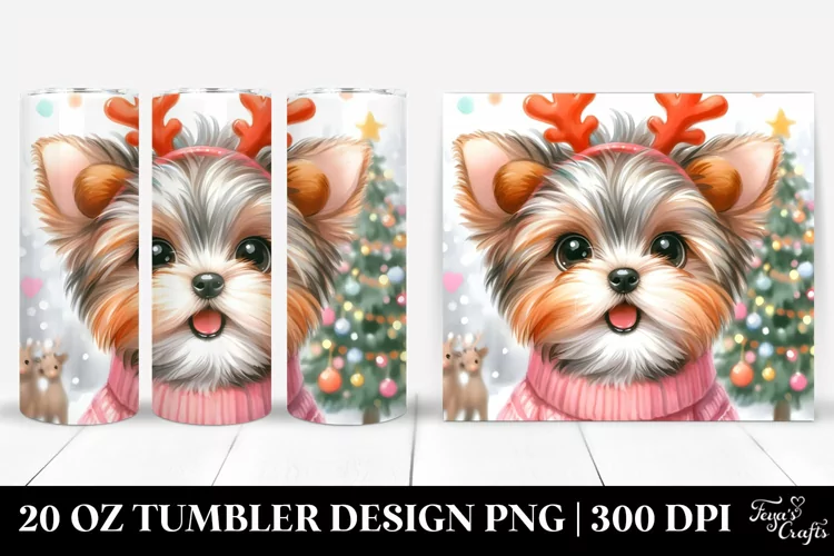 Enthusiastic Yorkipoo 20 Oz Tumbler