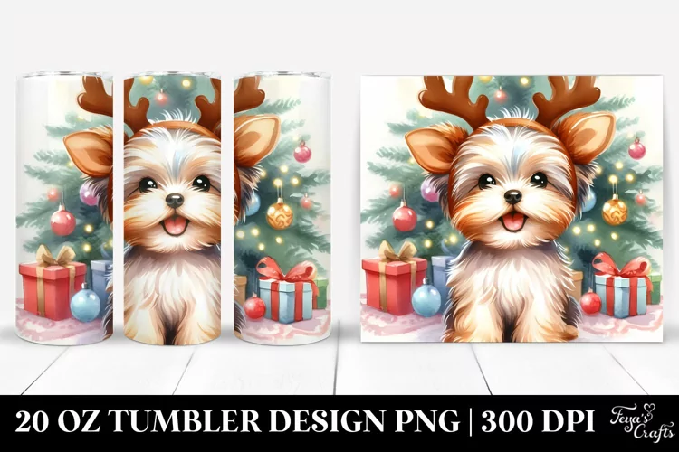 Happy Yorkipoo 20 Oz Tumbler