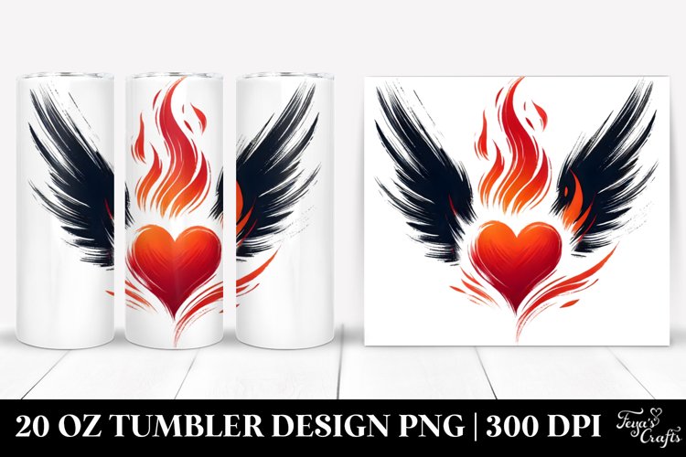 Valentines 20 Oz Tumbler Png