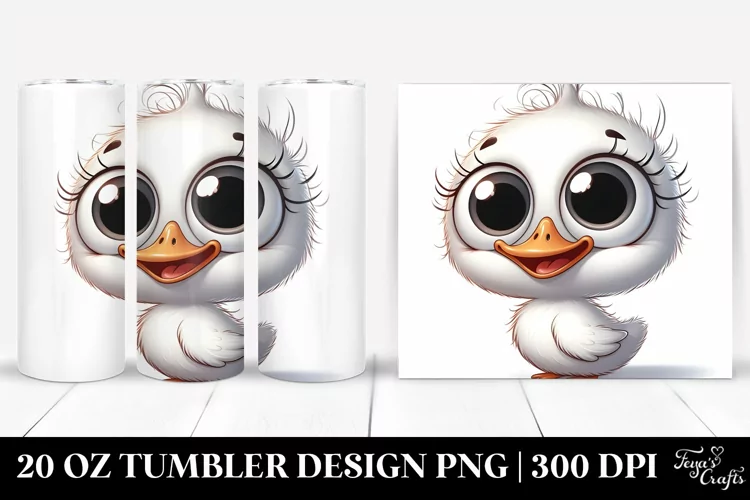 Crazy Baby Swan Tumbler