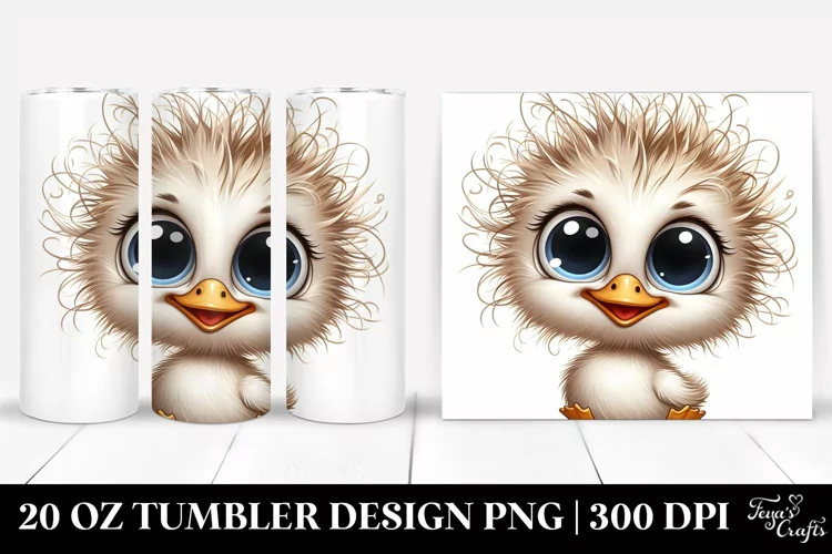 Crazy Baby Swan Tumbler