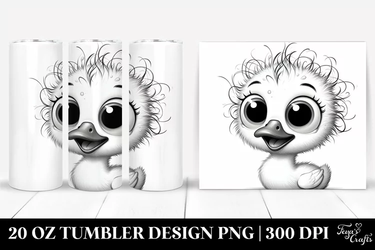 Crazy Baby Swan Tumbler