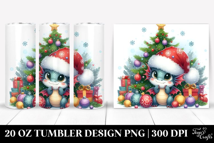Christmas PNG 20 Oz Tumbler Design