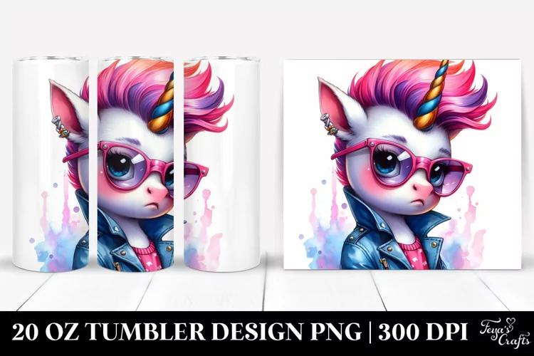 Contempt Baby Unicorn, 20 Oz Tumbler