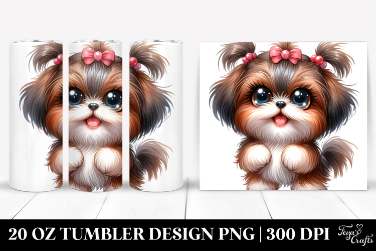 Shih Tzu Clipart Image 12