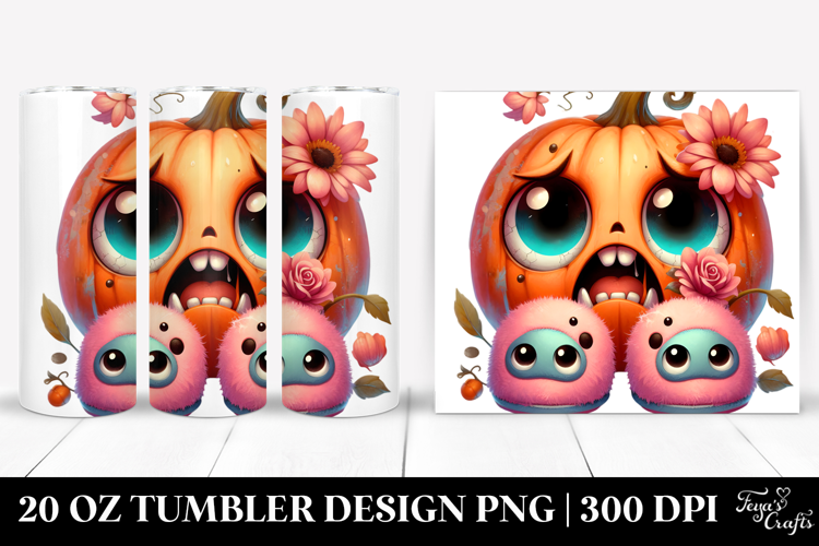 Adorable Pumpkin, 20 Oz Tumbler