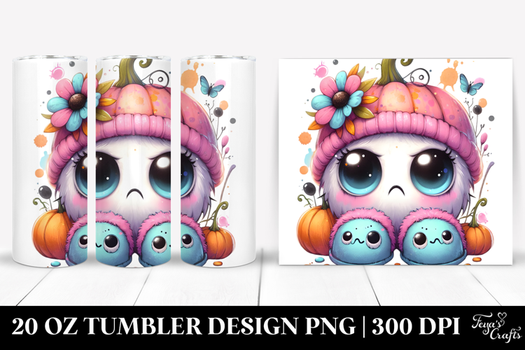 Adorable Pumpkin, 20 Oz Tumbler