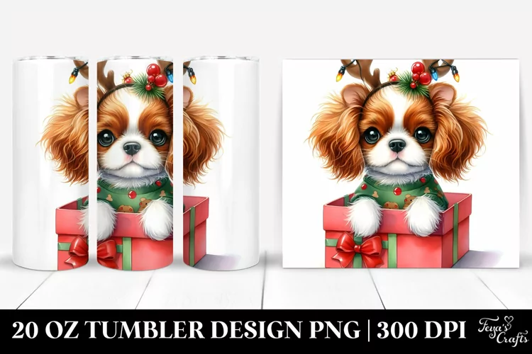 Enthusiastic Baby Cavalier King Charles Spaniel 20 Oz