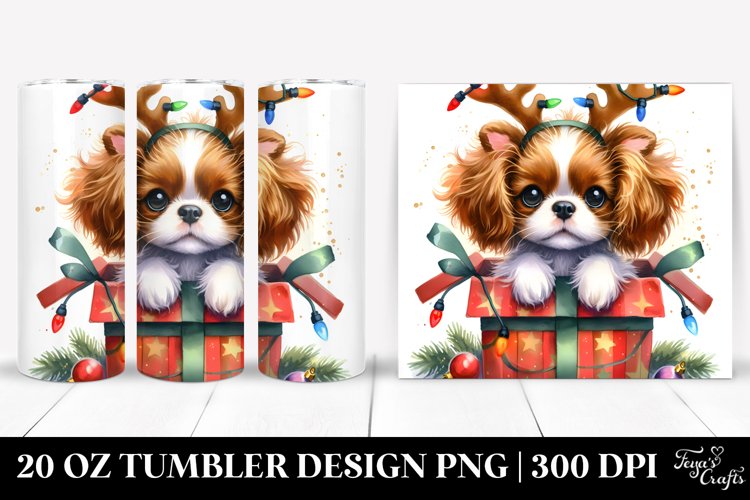 Enthusiastic Baby Cavalier King Charles Spaniel 20 Oz example image 1