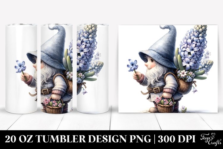 Detailed Small Gnome Tumbler example image 1