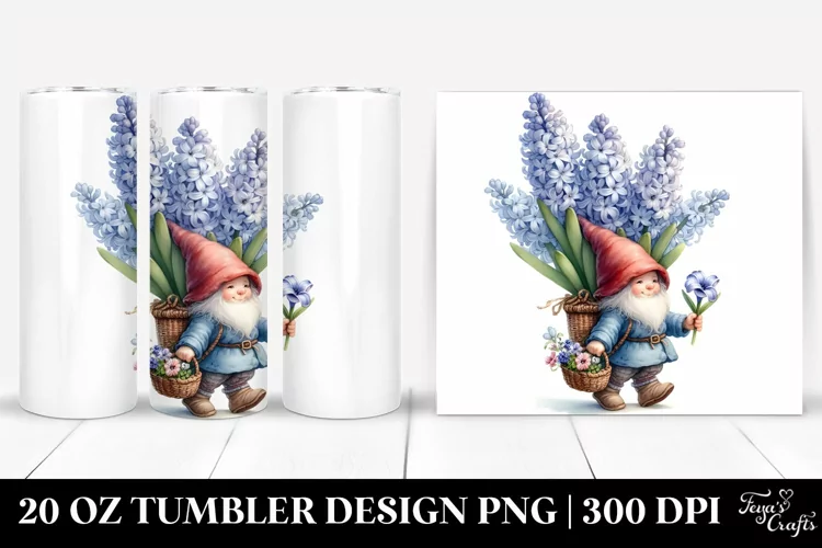 Detailed Small Gnome Tumbler