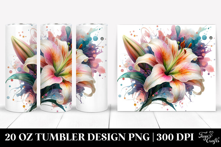 lily, 20 Oz Tumbler example image 1