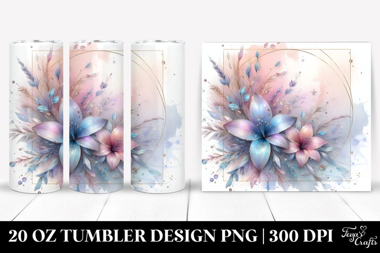 Lobelia Artwork, 20 Oz Tumbler example image 1
