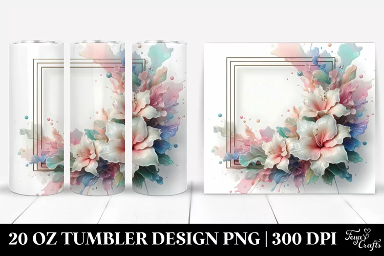 Glossy Azalea 20 Oz Tumbler